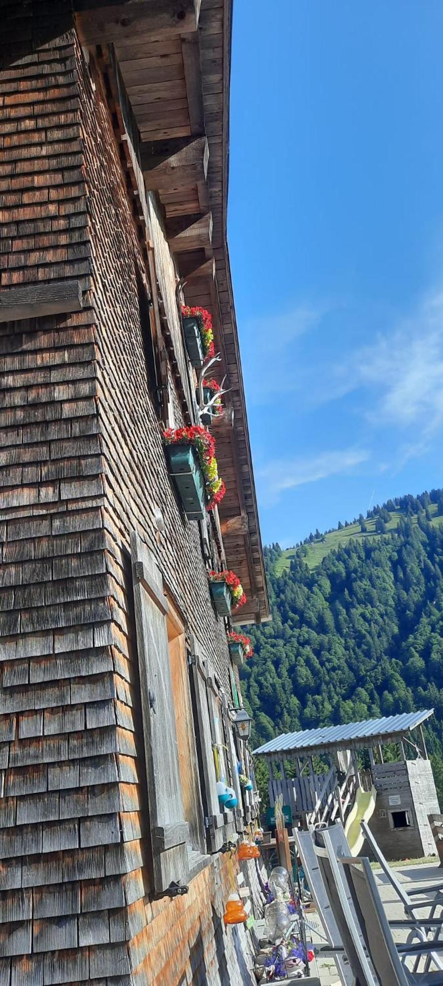 Jausenstation Neuschwand Villa Hittisau Exterior foto