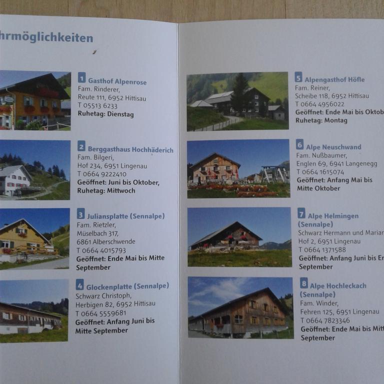 Jausenstation Neuschwand Villa Hittisau Exterior foto